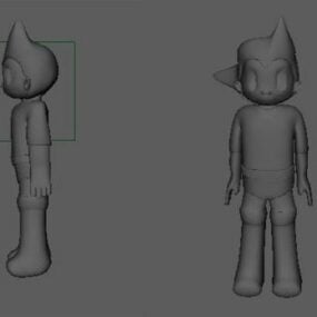 Astro Boy Character 3d-modell