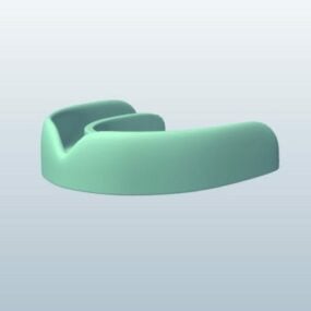 Sport Athletic Mouth-guard 3d-modell