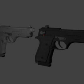 اسلحه دستی P99c مدل سه بعدی