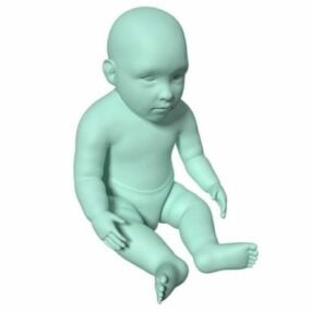 Bébé modèle 3D