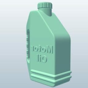 3d модель пляшки моторного масла
