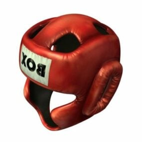 نموذج أغطية رأس الملاكمة ثلاثي الأبعاد