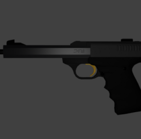 مدل 3 بعدی تفنگ براونینگ باک مارک