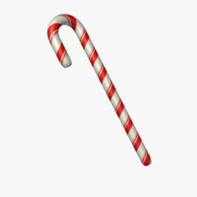 Kid Candy Cane 3d model