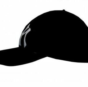 Modello 3d del berretto degli Yankees