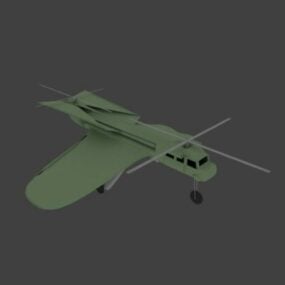 Army Carrier Drone 3d μοντέλο