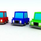 Carros Lowpoly Pack 