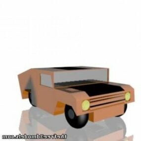 Coche Humvee de dibujos animados modelo 3d