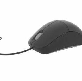Wire Computer Mouse 3d model