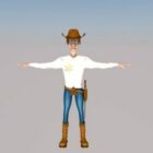 Cowboy Sheriff Character