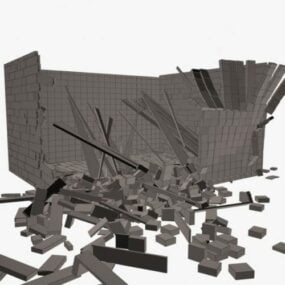 Modello 3D della scena dell'incidente