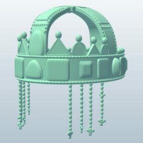 Ancient Crown Hungarian King 3d model