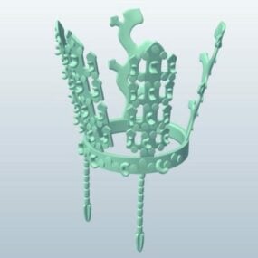 Crown Of King 3d-modell