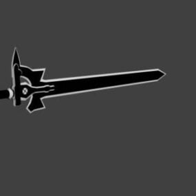 Sword Elucidator 3d-modell