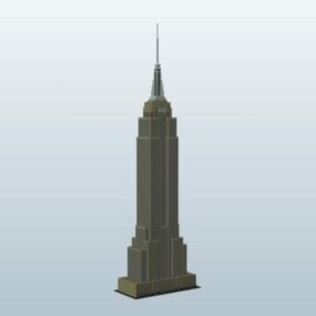 Mô hình 3d của Tòa nhà Empire State Hoa Kỳ