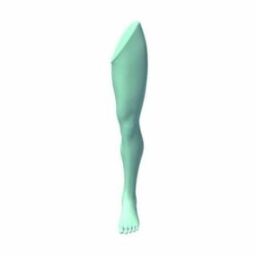 女性の脚の置物3Dモデル