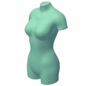 महिला शारीरिक मूर्तिकला 3डी मॉडल