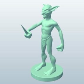 Goblin Yaratık Karakteri 3d modeli