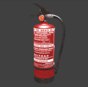 Office Fire Extinguisher 3d model