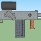Fn48 Gun Lowpoly