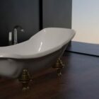 White Classic Bathtub