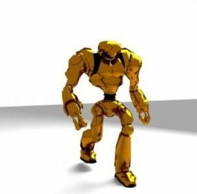 Múnla 3d Bot Humanoid saor in aisce
