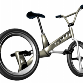 Framtida Bmx Bike Design 3d-modell