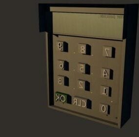 Password Box Machine 3d model