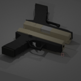 Zapper Shot Gun With Gun Shell 3d model