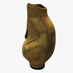 Skórzana torba golfowa Model 3D