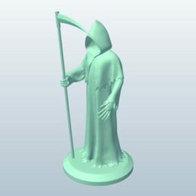 Modelo 3D do personagem Grim Reaper
