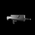 Submachine Gun Lowpoly V1