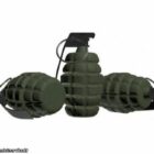 Hand Grenade Army Weapon