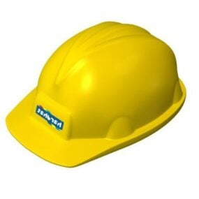 Hat For Worker Man 3d model