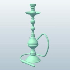 Narguilé arabe modèle 3D