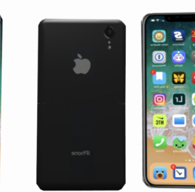 Apple Iphone Xr 3d malli