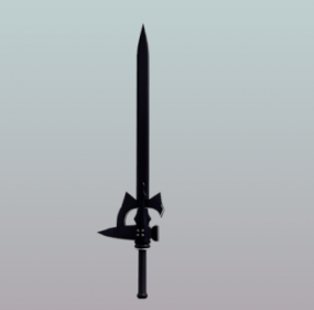 Asian Sword 3d model