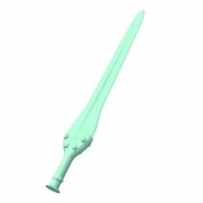 Model 3D miecza Latene