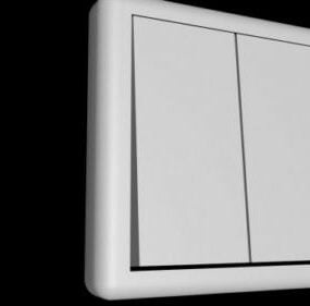 Wandlichtschalter 3D-Modell
