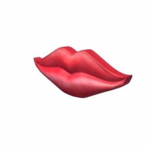 Girl Lips 3d-modell