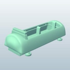 Mobil Ford Lowpoly Model 3D Konsep