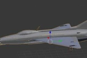 Mig 21c ロシア航空機 3D モデル