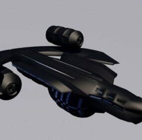 Alien Mothership Spaceship 3d model