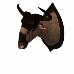 3д модель головы антилопы