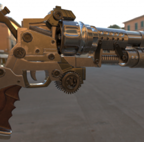 M200 Sniper Gun 3d-modell