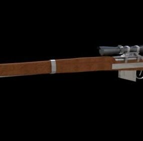 Vintage Ww2 Sniper 3d model