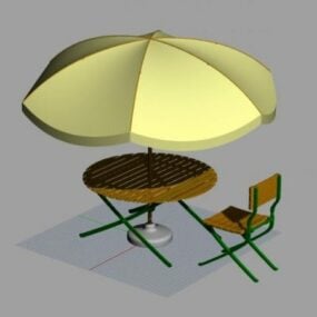 Garden Outdoor Furniture 3d model
