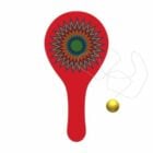 Red Paddle Ball