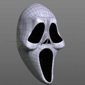 Panic Mask 3d model