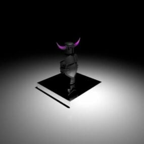 Pekka karakter 3D-model